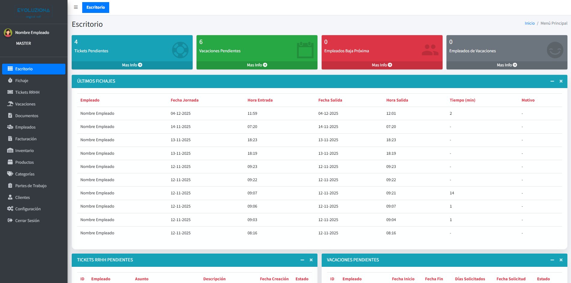 Panel ERP VeriPyme
